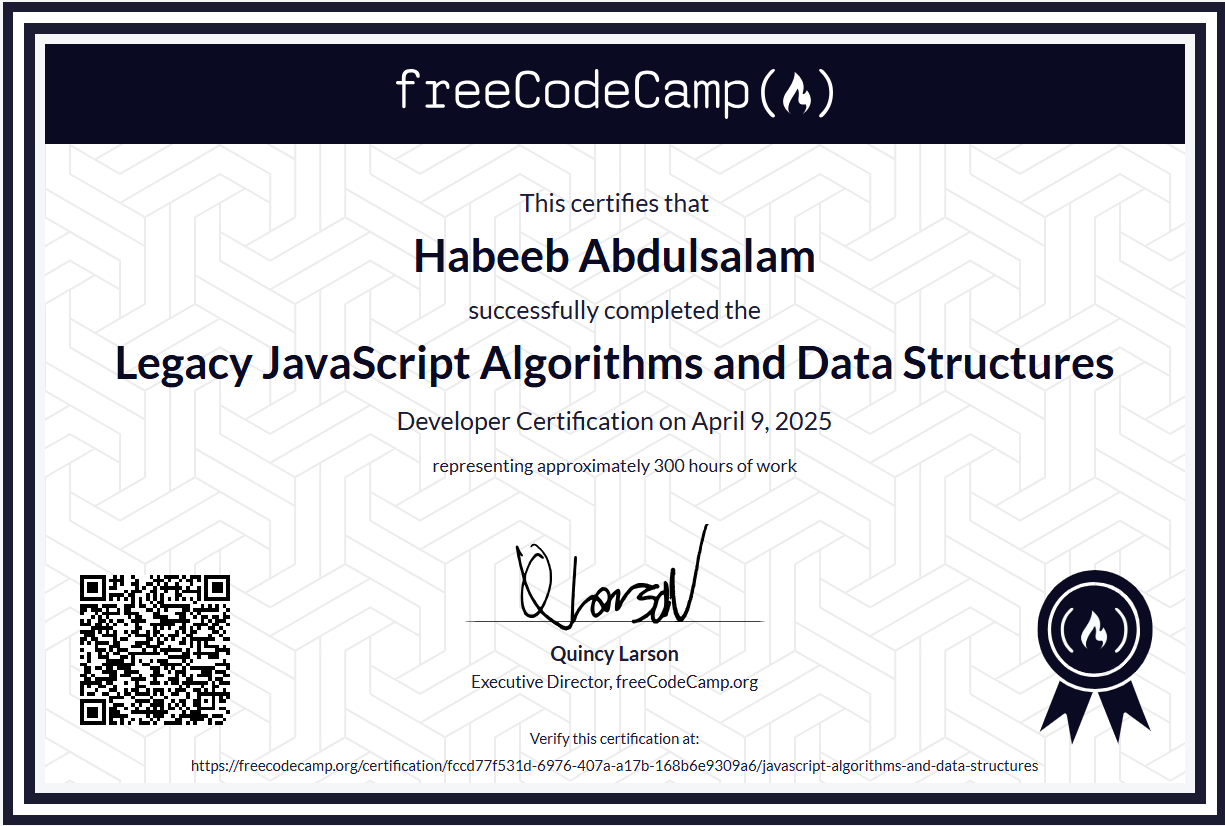 Certificate 2