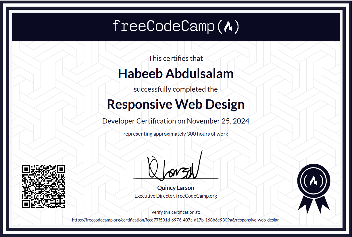 Certificate 2