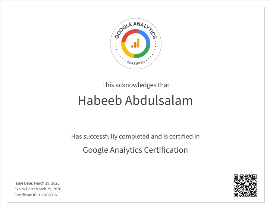Analytics